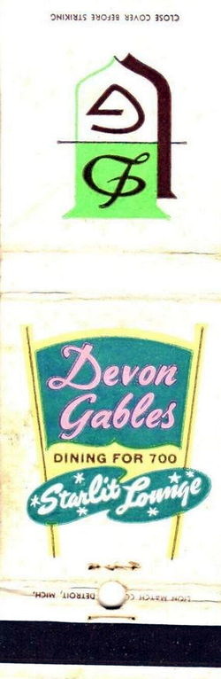 Devon Gables (Port O Three) - Matchbook